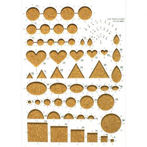 Szablon do Quillingu Creative Hobby 15x21cm
